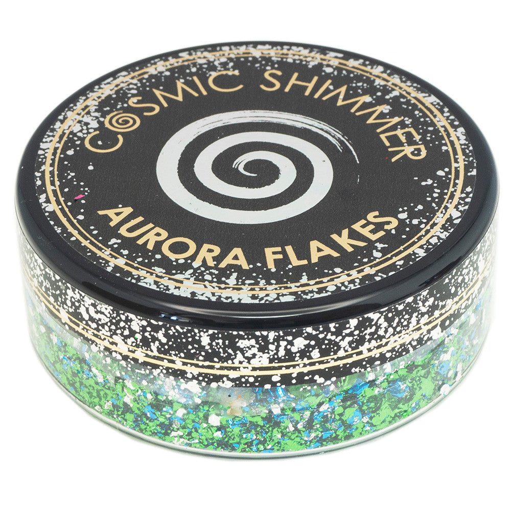Creative Expressions Cosmic Shimmer Aurora Flakes Icy Lagoon